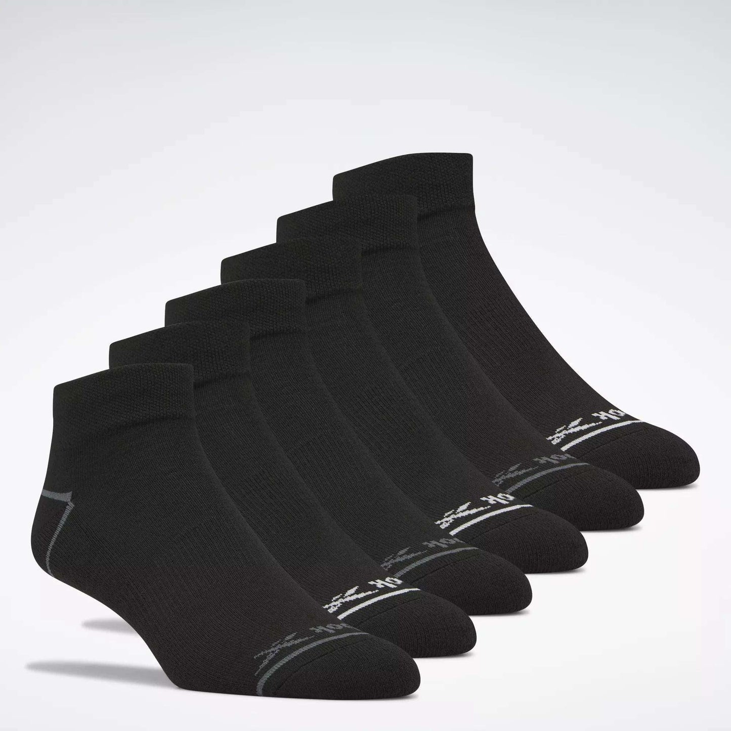 Men's Reebok Basic Quarter Socks 6 Pairs