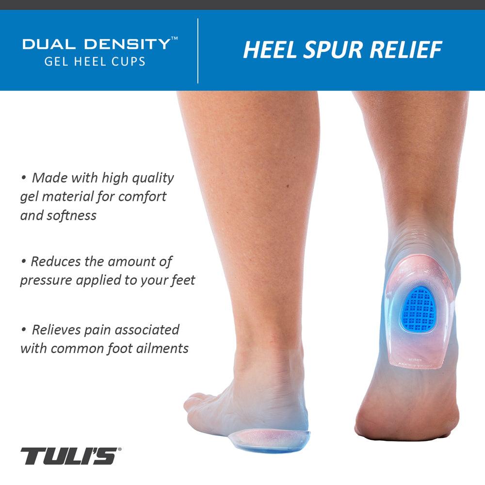 Tuli's® Dual Density Heel Cups™