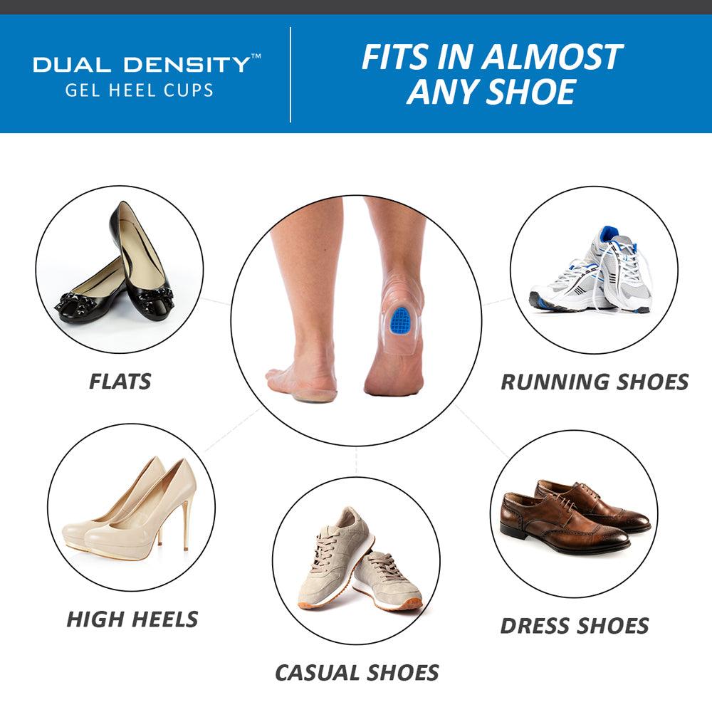 Tuli's® Dual Density Heel Cups™