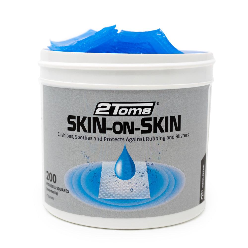 2Toms® Skin-on-Skin® Hydrogel Pads, 1" Squares