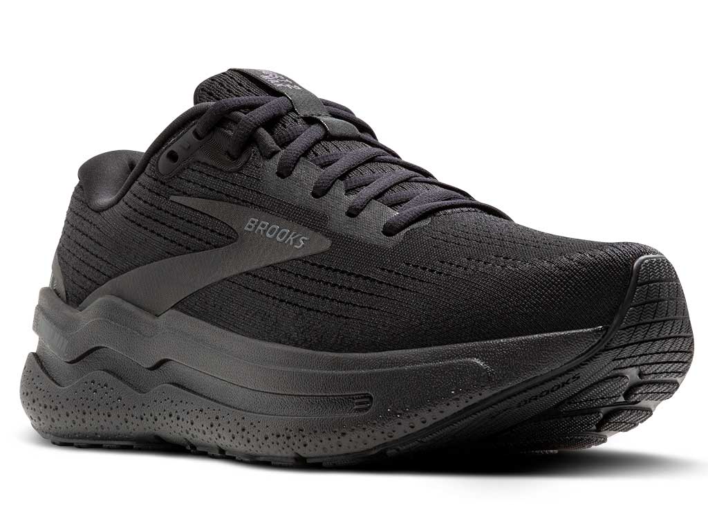 Brooks Men's Ghost Max 2 Black Black Ebony – product image