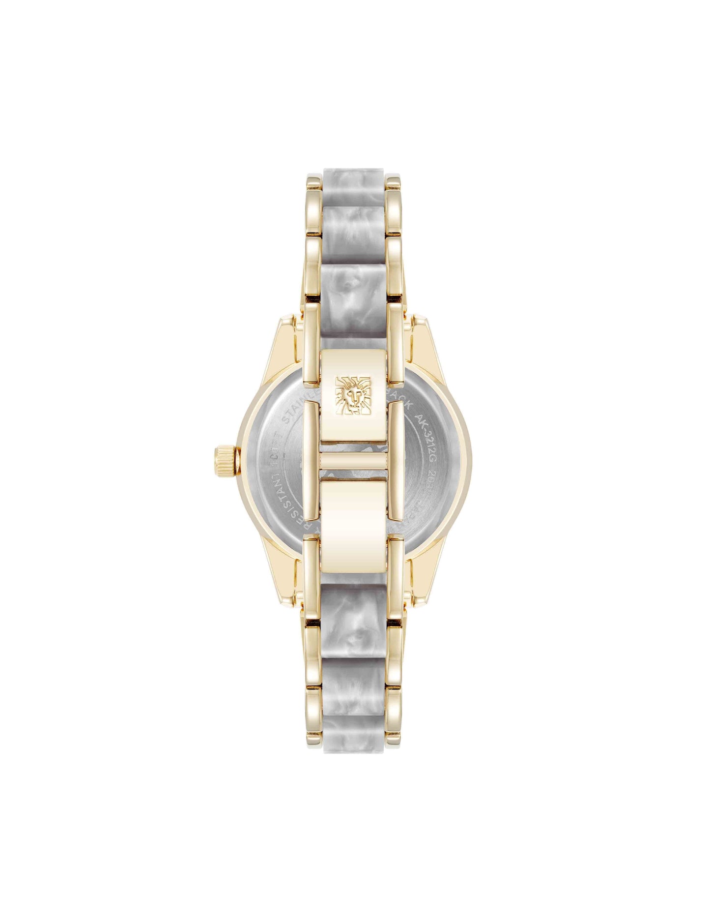 Pearlescent Acetate Link Bracelet Watch