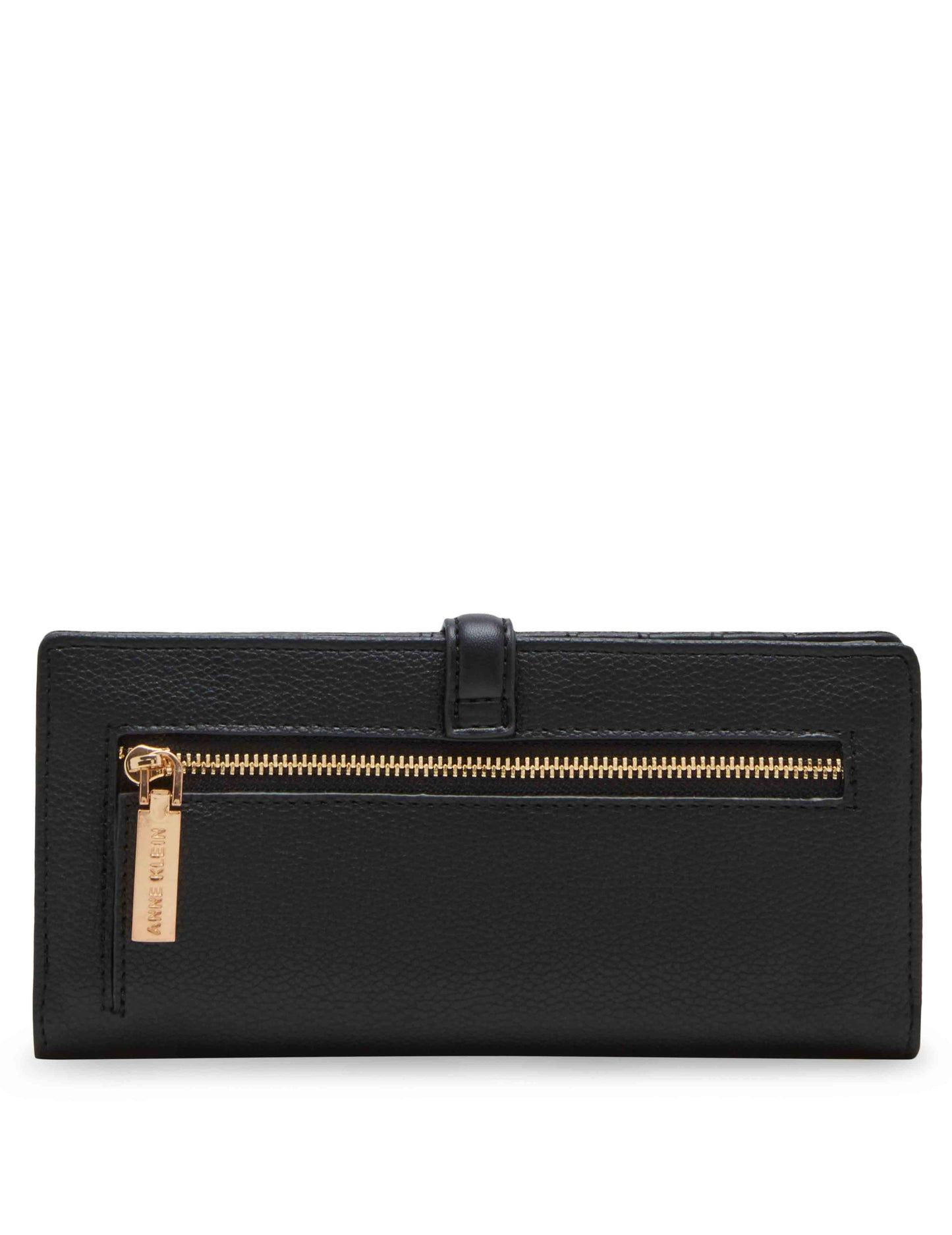 2 Piece Gift Set With Sculpted Buckle Wallet And Removeable Card Organizer