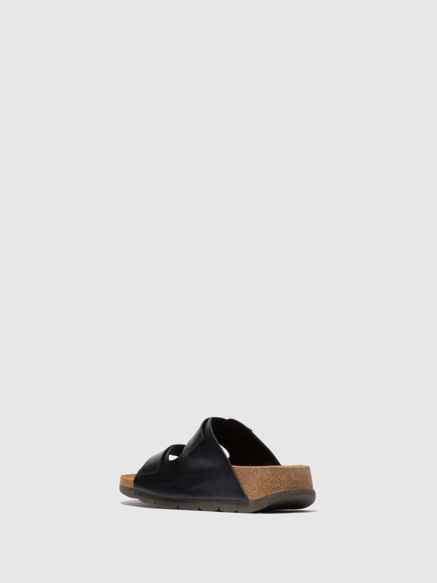 Open Toe Mules CAJA721FLY BRIDLE BLACK