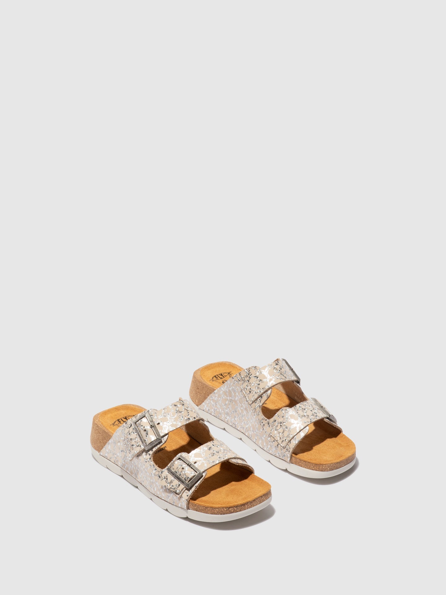 Buckle Sandals CAJA721FLY FANTASY WHITE