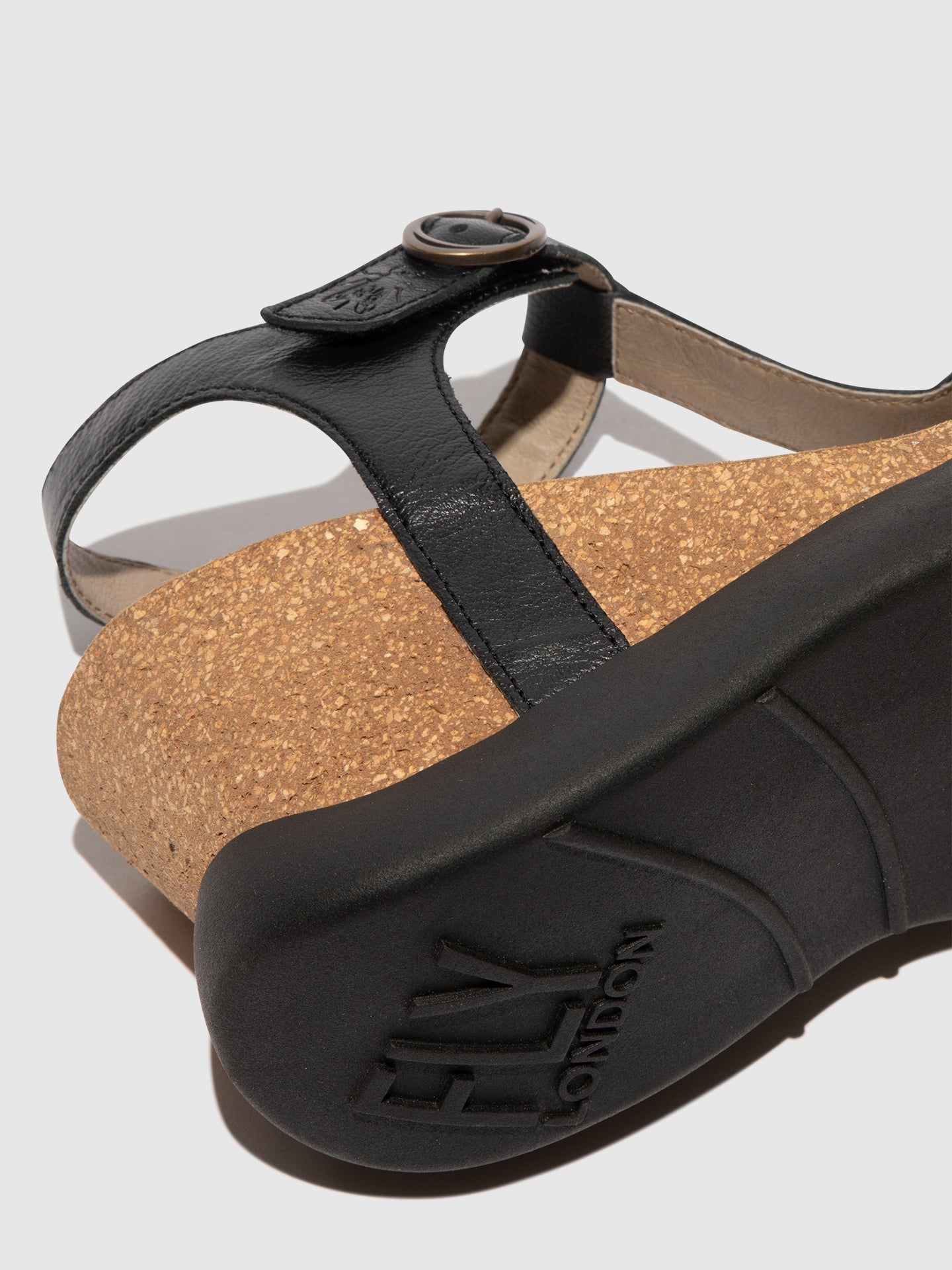 T-Strap Sandals GAIT959FLY BLACK