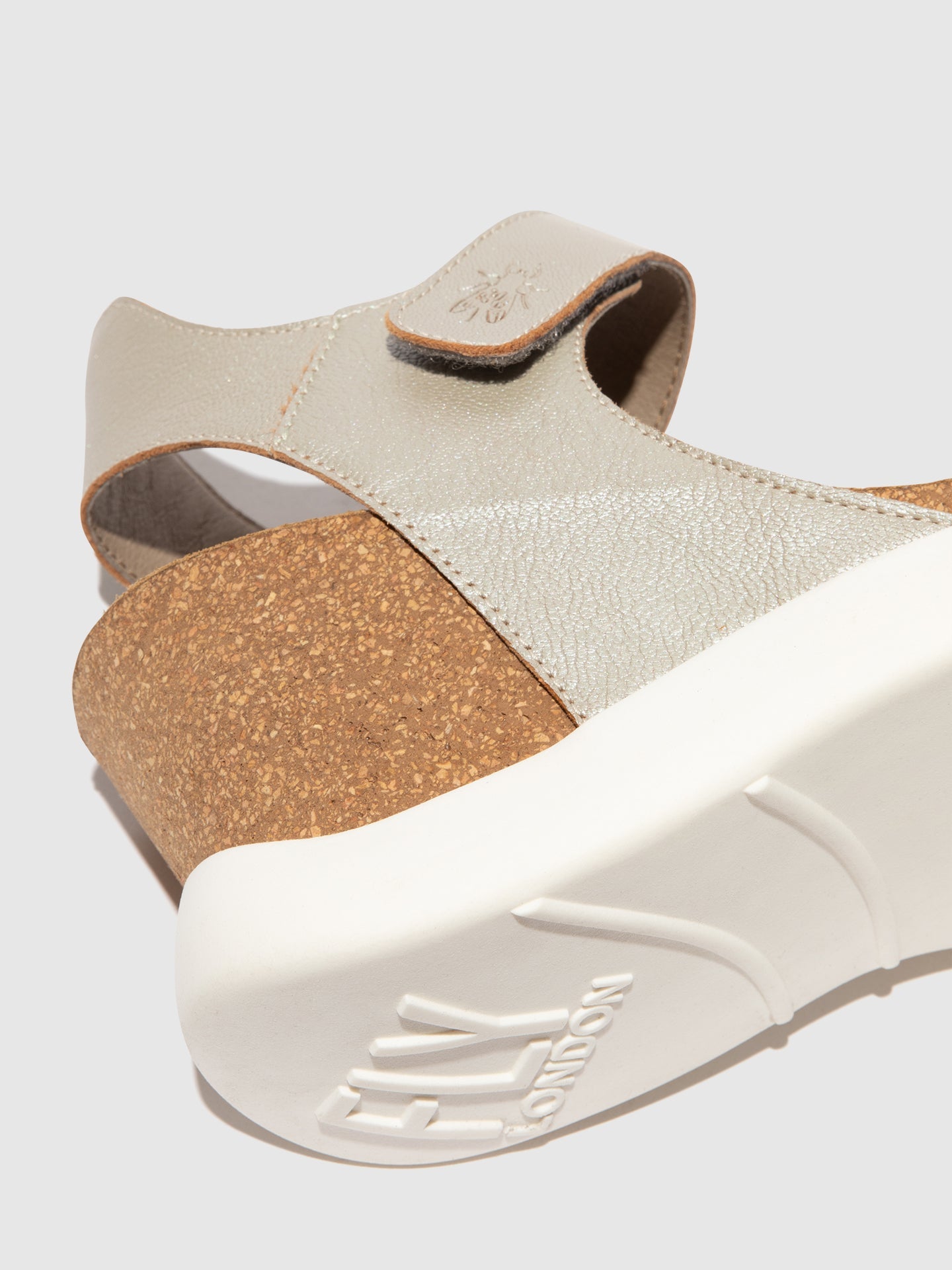 Velcro Sandals GOGO967FLY SILVER