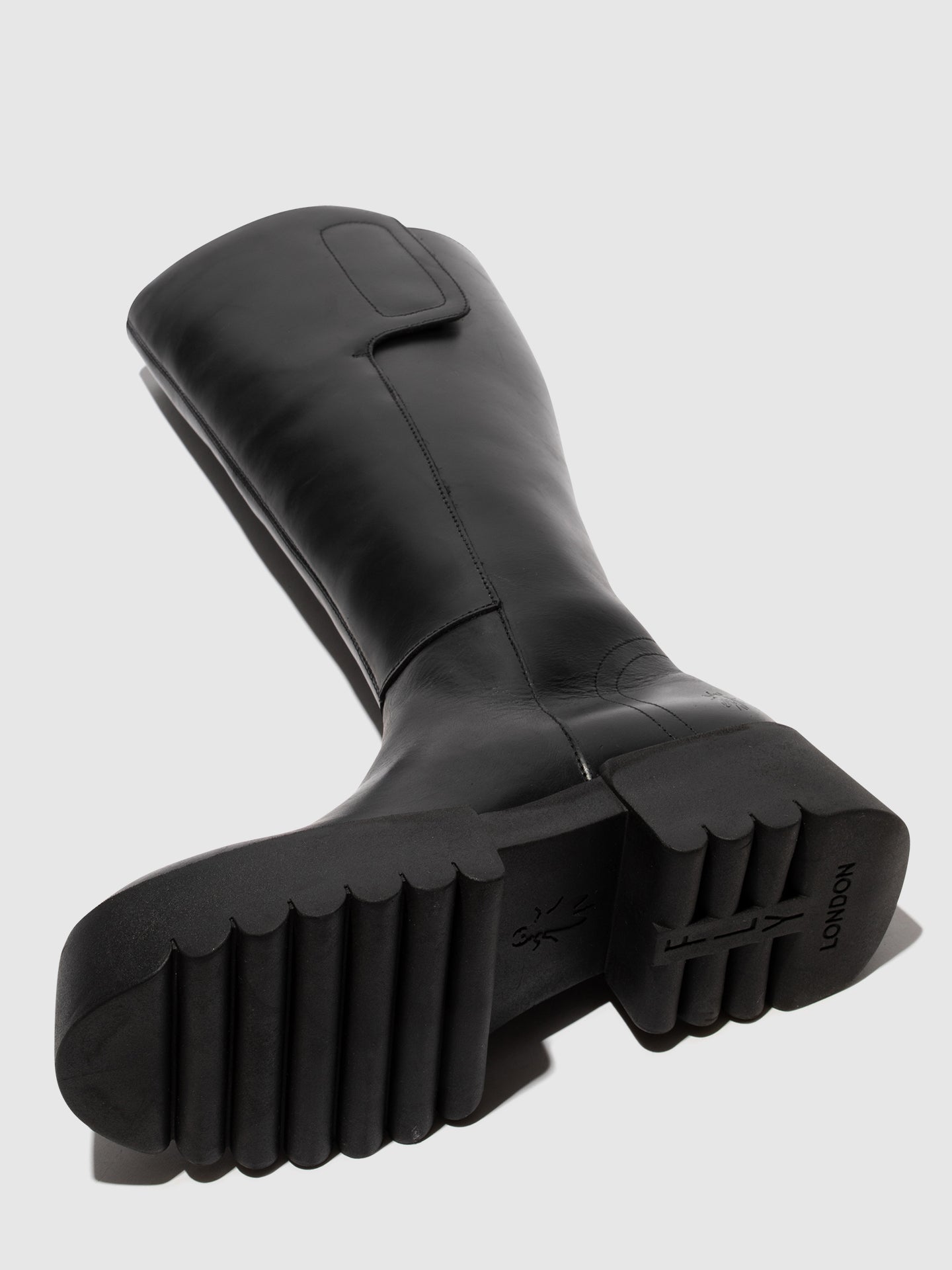 Zip Up Boots EXES009FLY BLACK