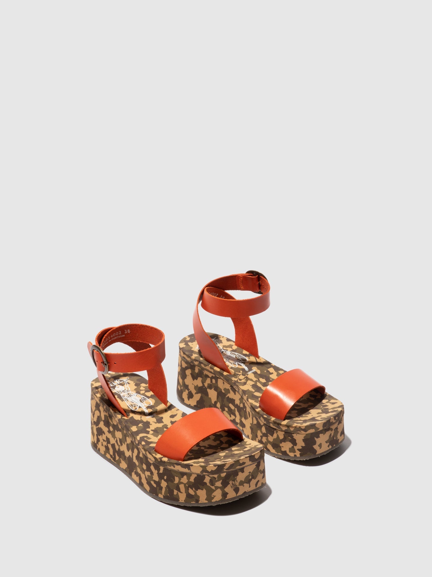 Platform Sandals CAMU034FLY SCARLET