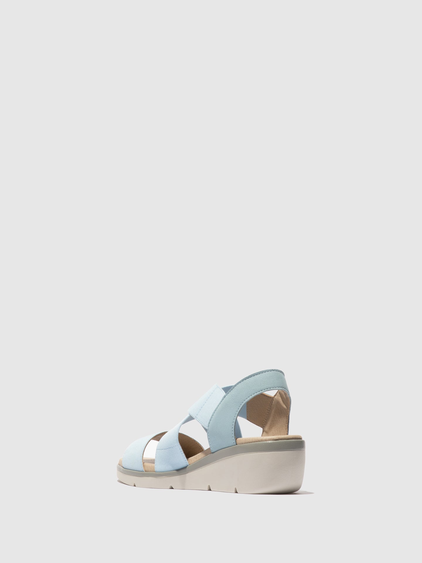 Elasticated Sandals NOLI056FLY SKY BLUE