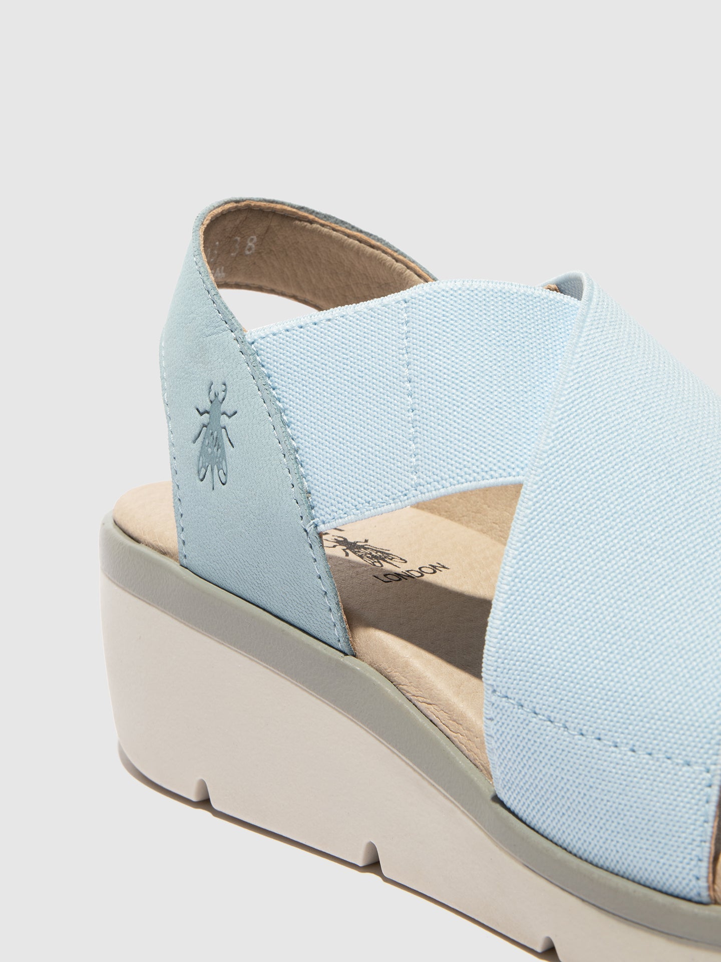 Elasticated Sandals NOLI056FLY SKY BLUE