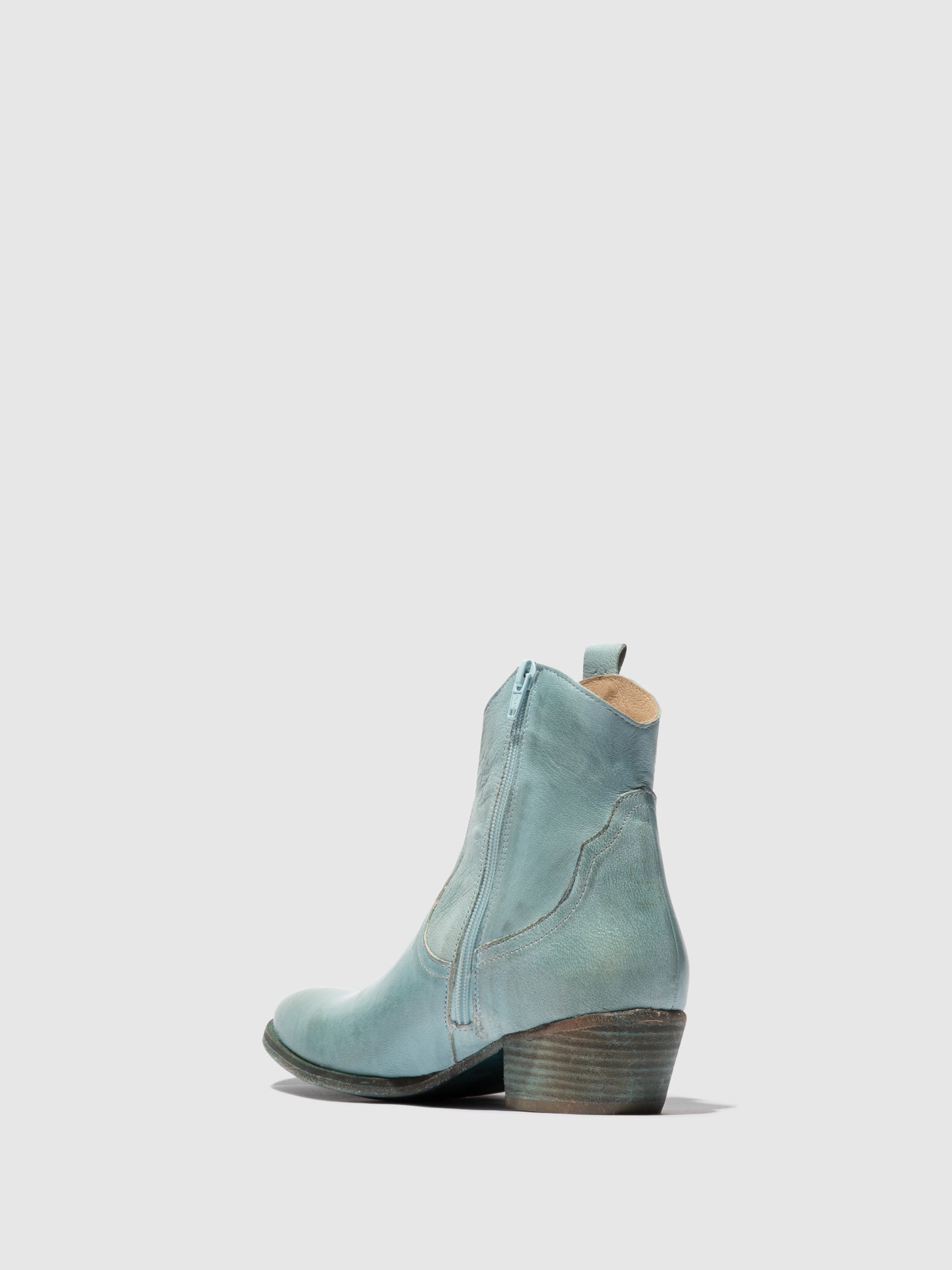 Cowboy Ankle Boots WAMI092FLY SKY BLUE