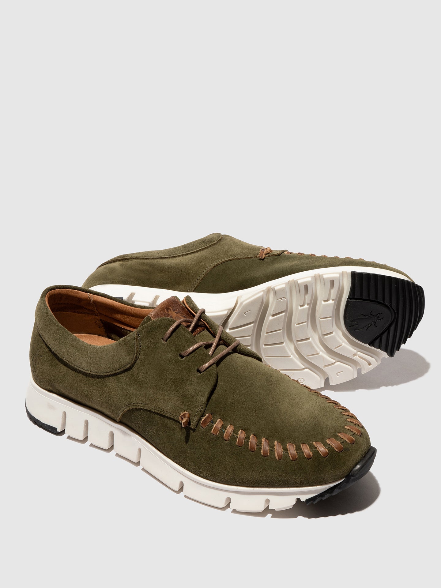 Lace-up Trainers SUUF256FLY KHAKI/TAUPE
