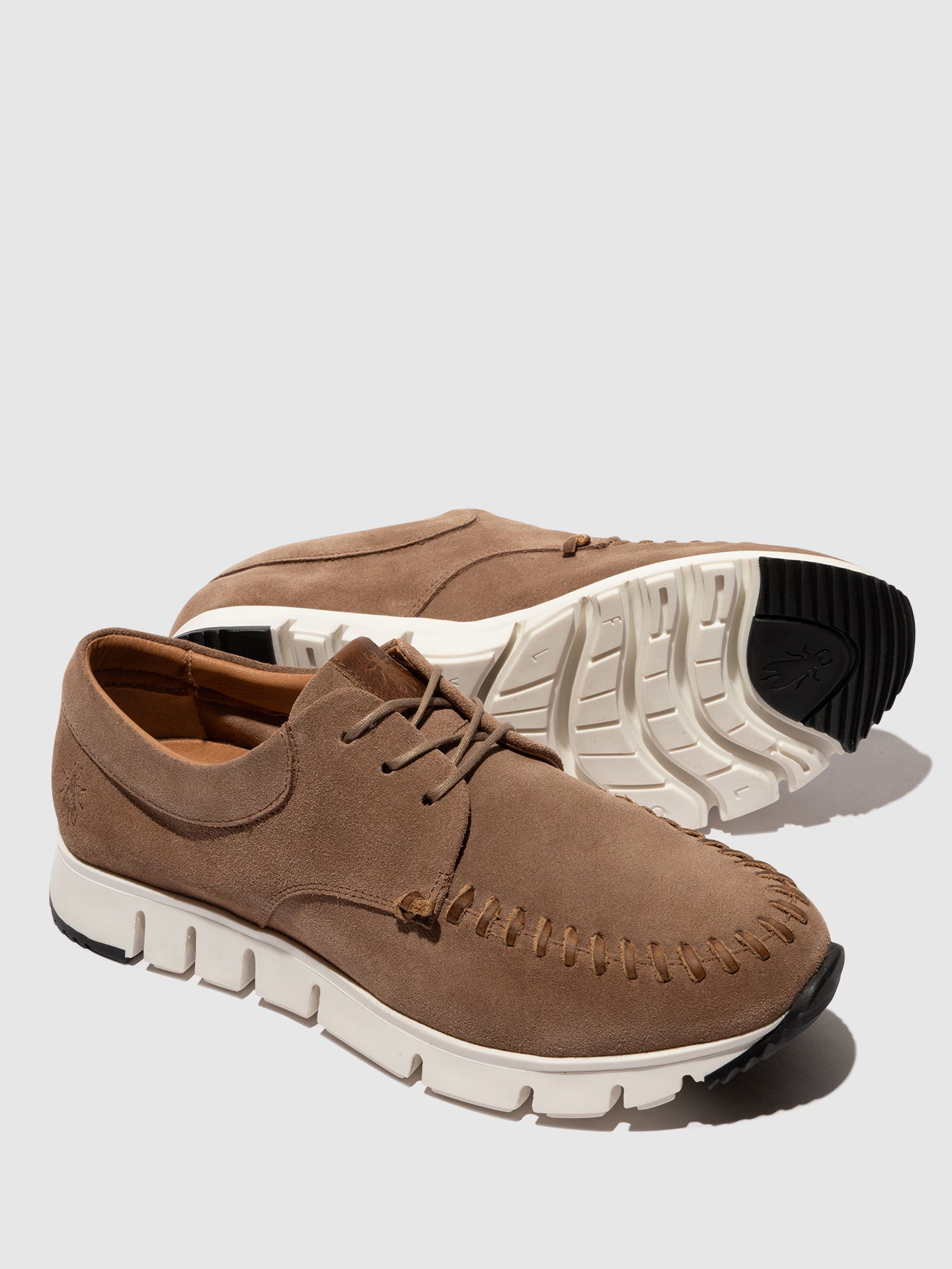 Lace-up Trainers SUUF256FLY TAUPE/TAUPE