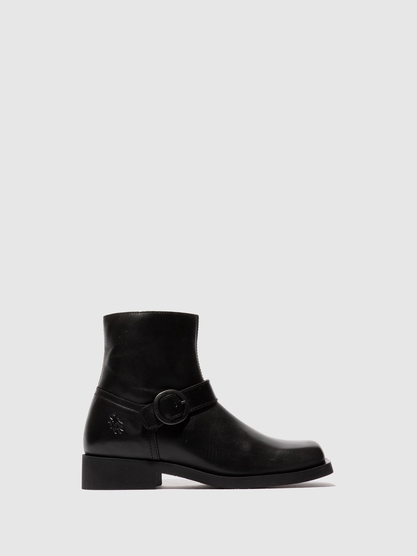 Buckle Ankle Boots RIFU327FLY BLACK