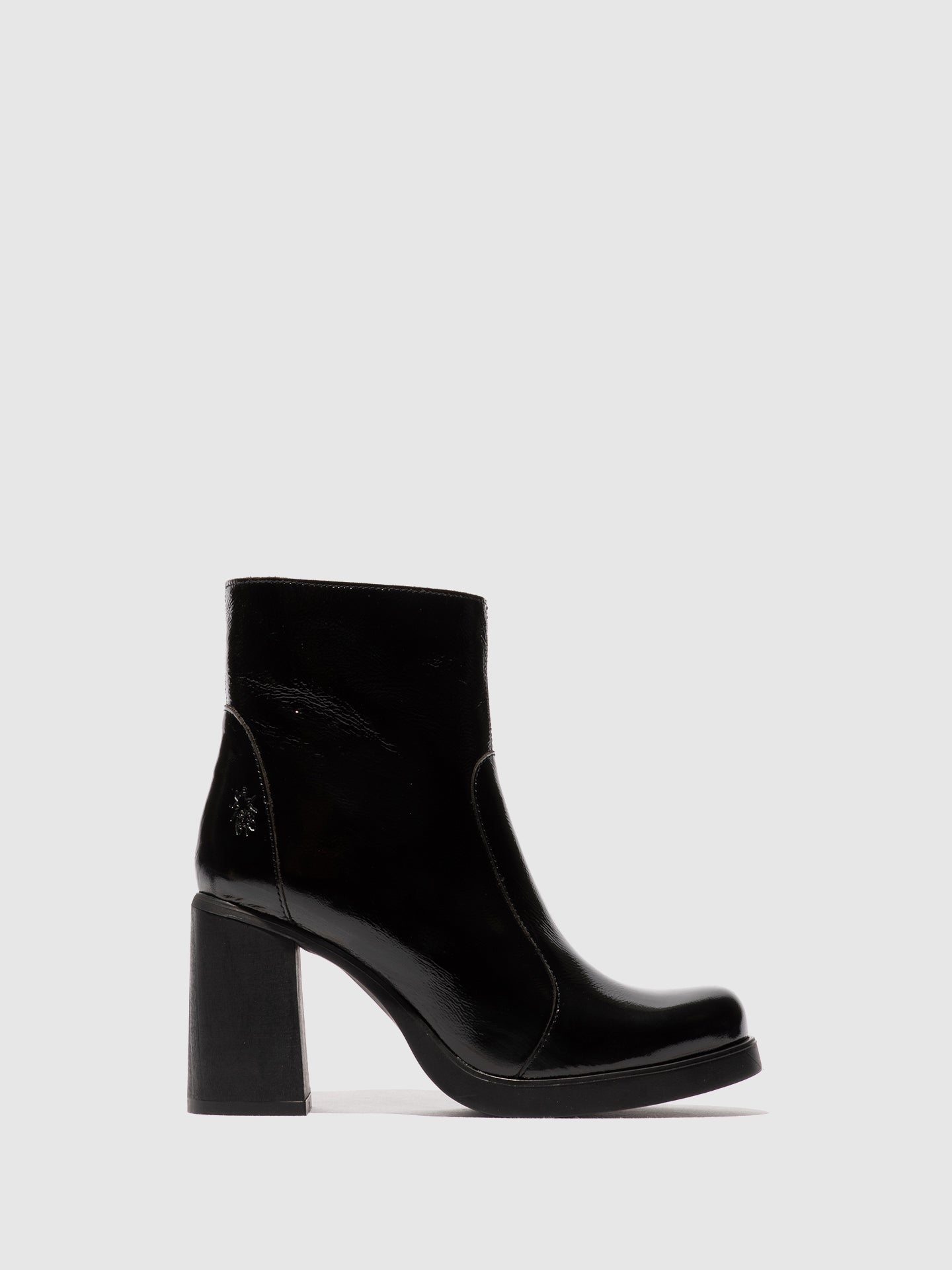 Zip Up Ankle Boots SIJU331FLY BLACK
