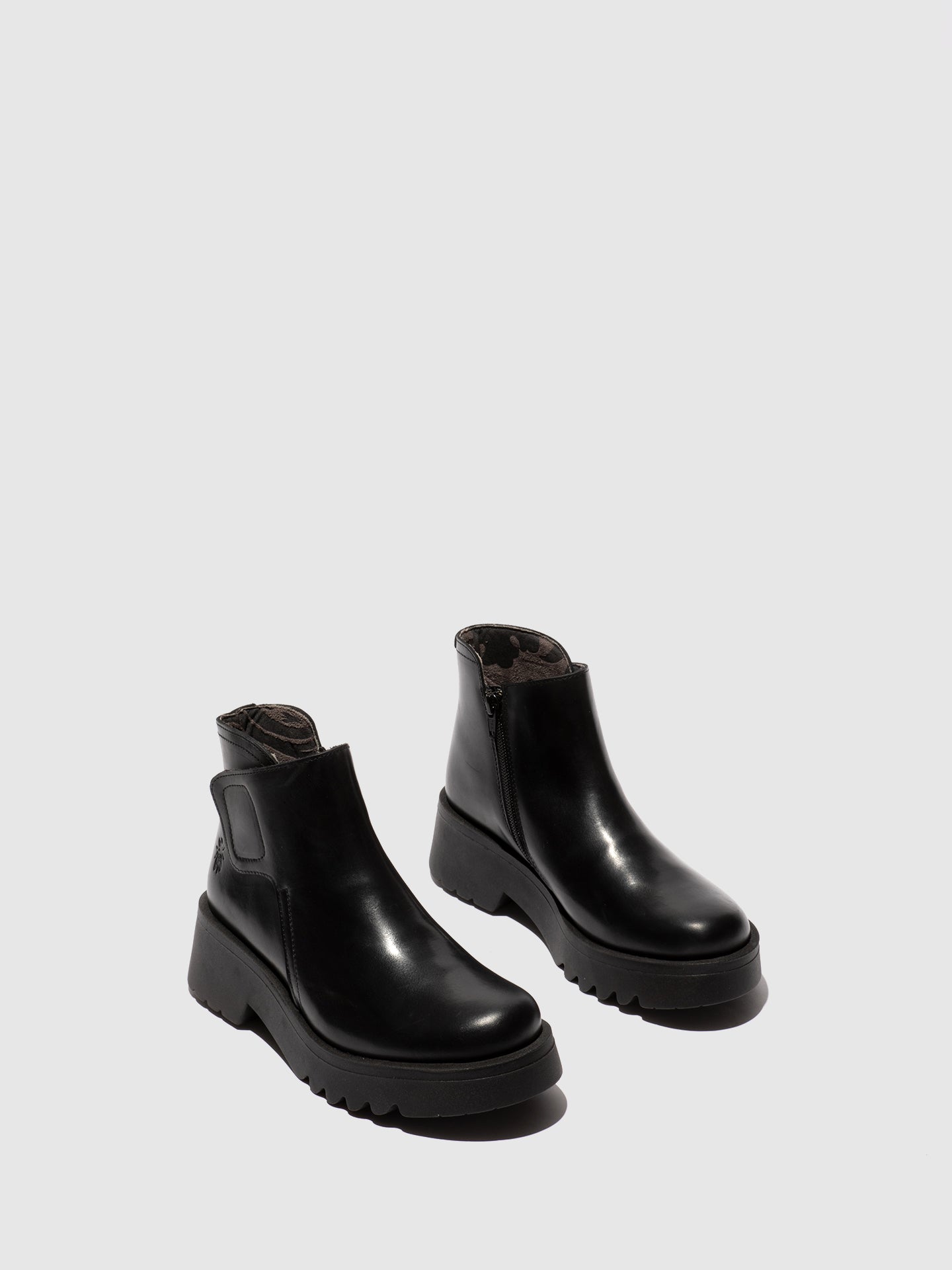 Velcro Ankle Boots MUFE363FLY BLACK