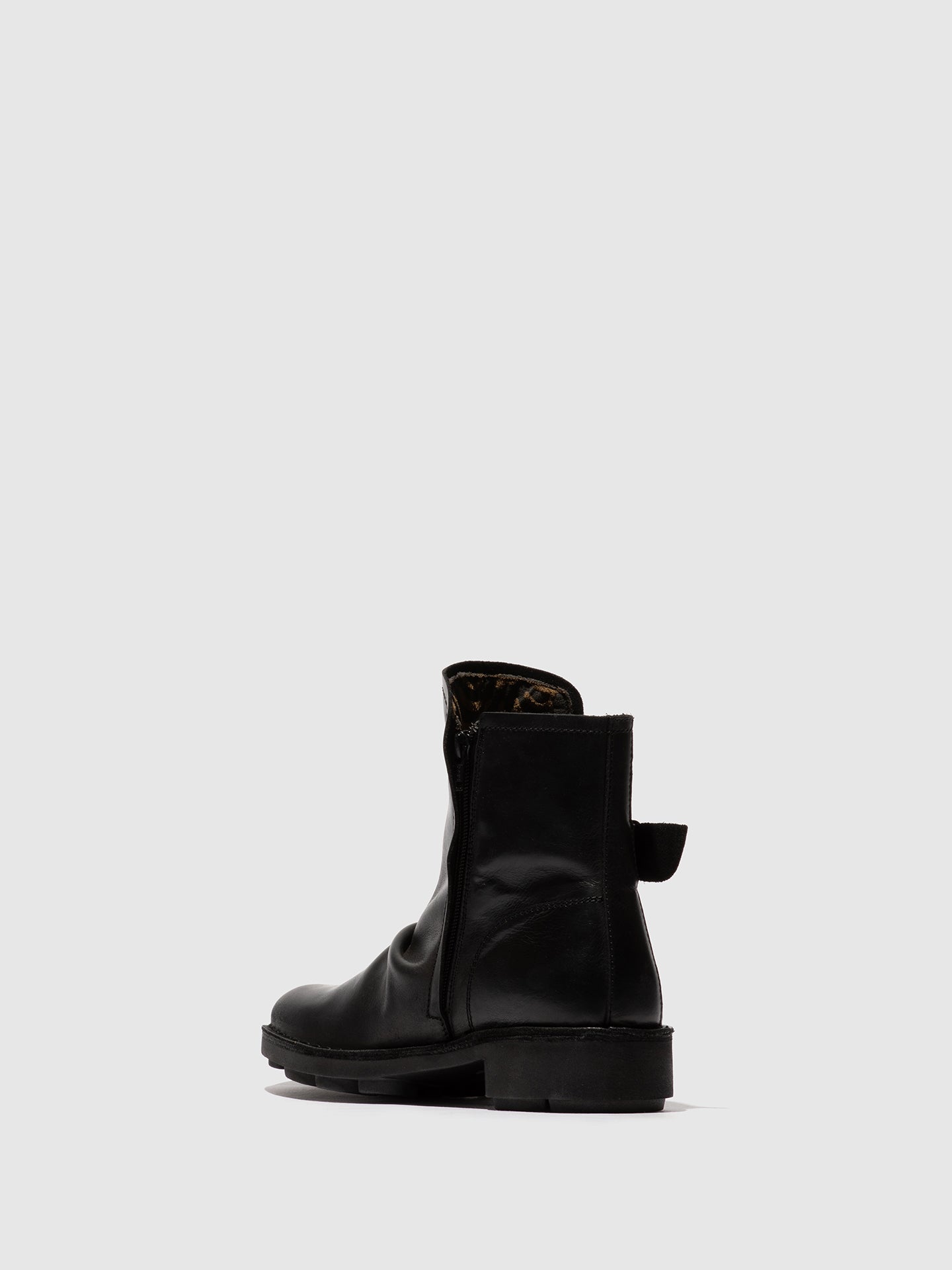 Buckle Ankle Boots NURY175FLY BLACK