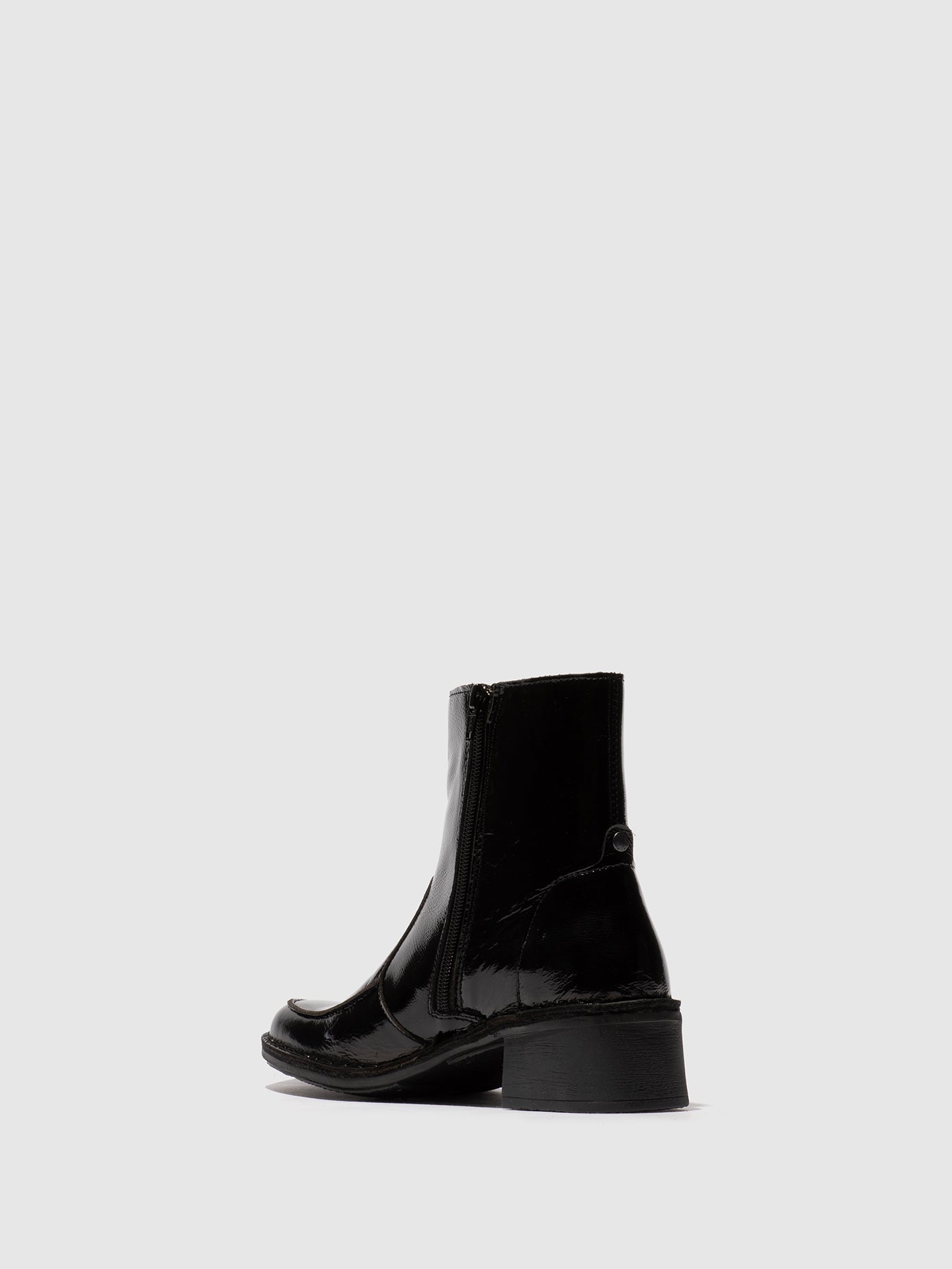Zip Up Ankle Boots EZIA181FLY NAPPALAK BLACK