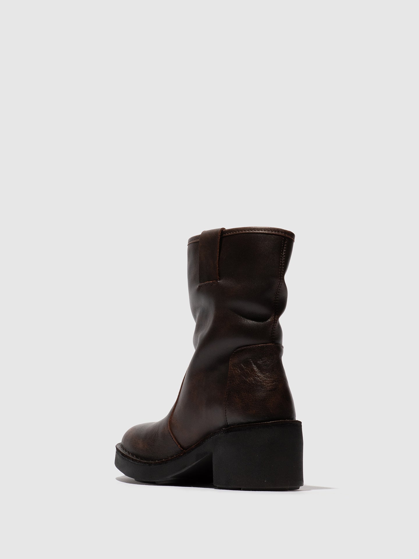 Slip-on Ankle Boots NECH193FLY DK. BROWN
