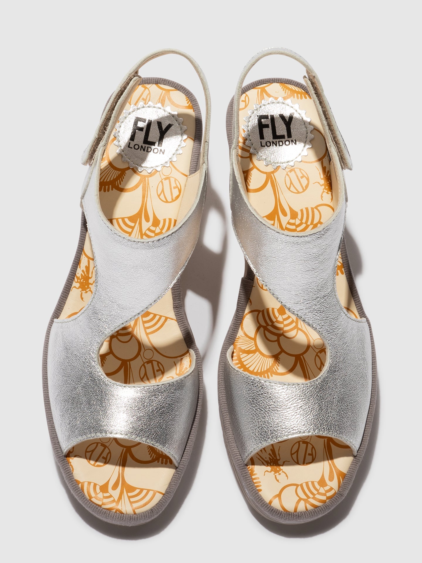 Sling-Back Sandals YOXA576FLY SILVER