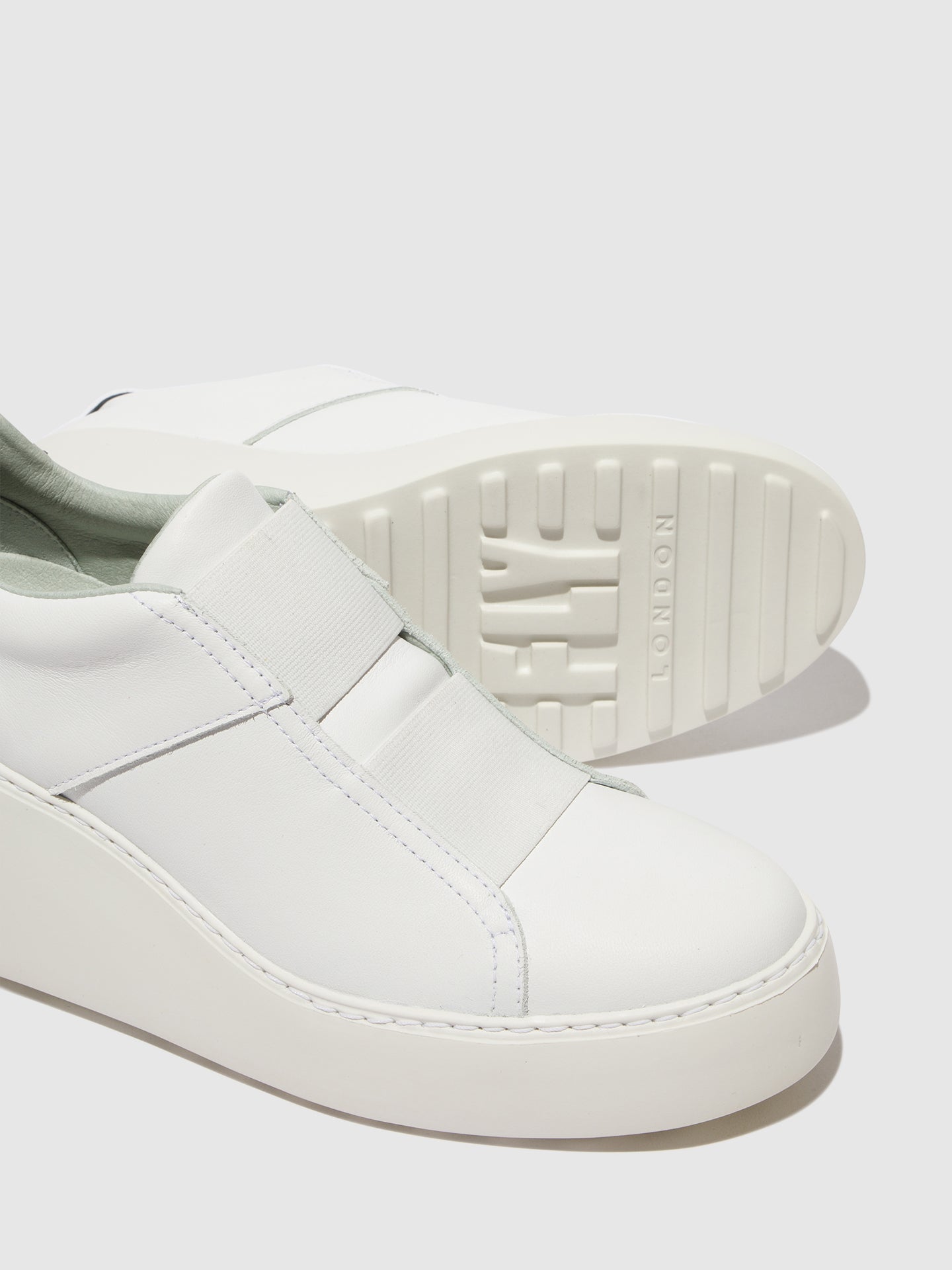 Elasticated Trainers DITO581FLY WHITE