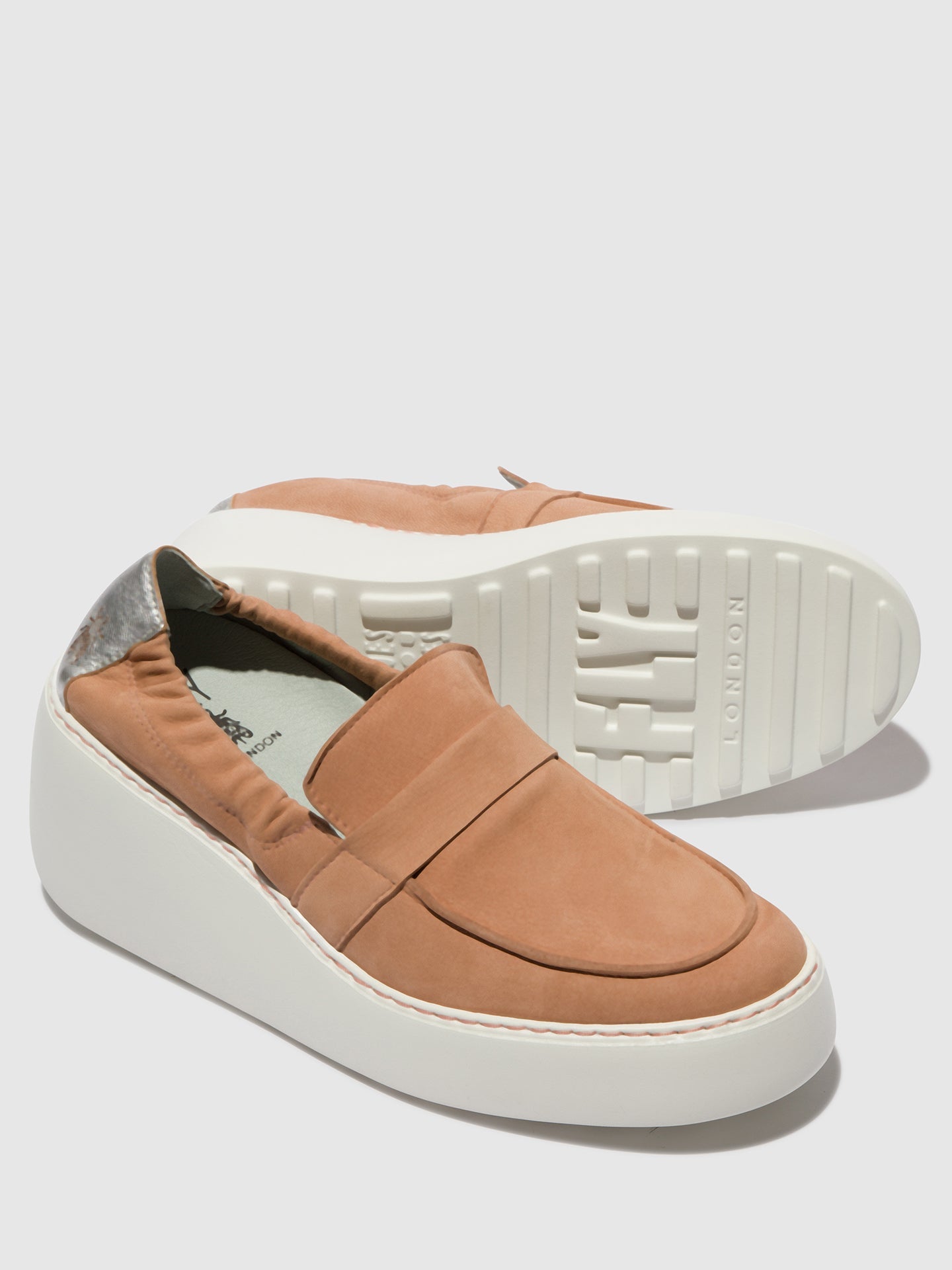 Slip-on Trainers DULI620FLY NUDE PINK/SILVER