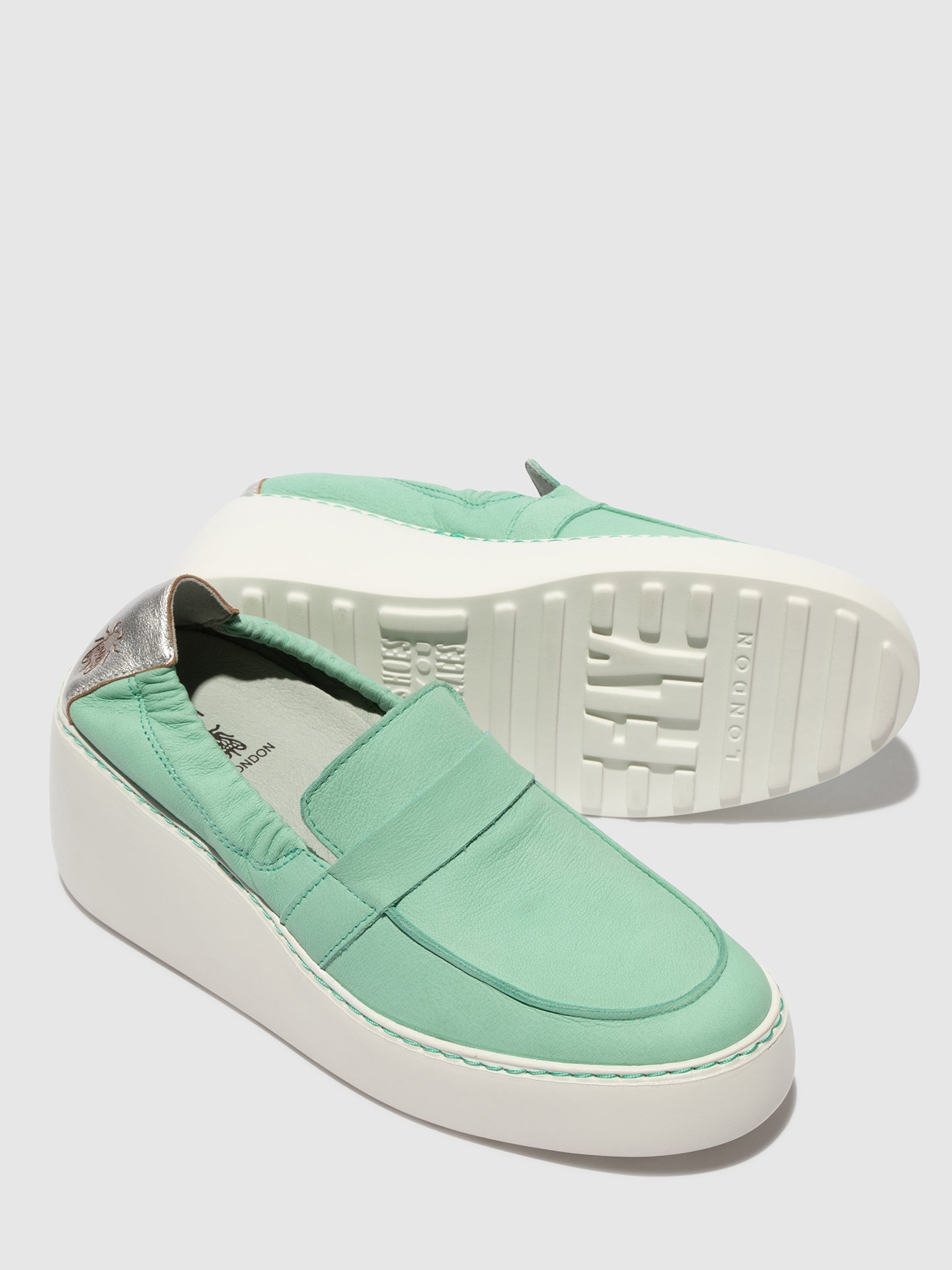 Slip-on Trainers DULI620FLY MINT/SILVER