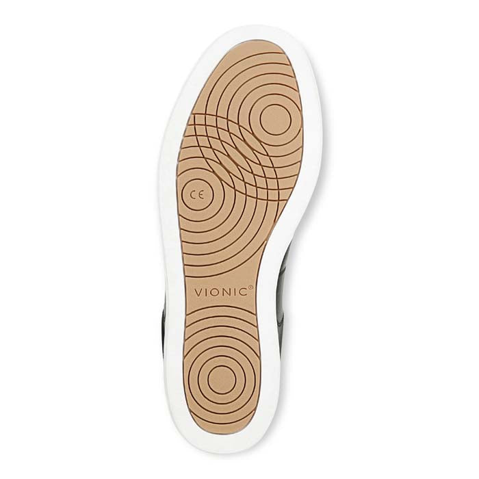 Mens Vionic Lucas Court in Black/Tan — image 7