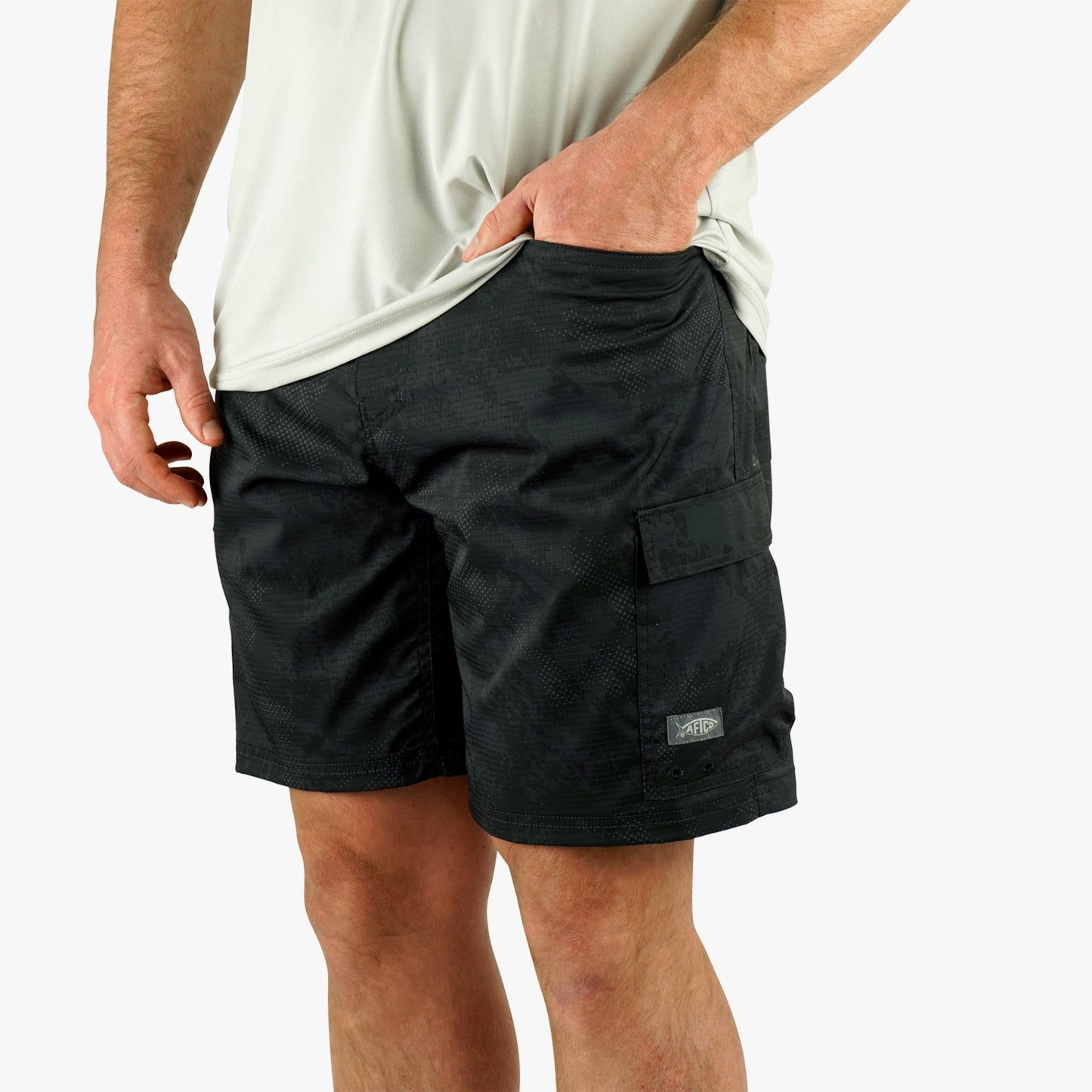 Deckhand Camo Shorts