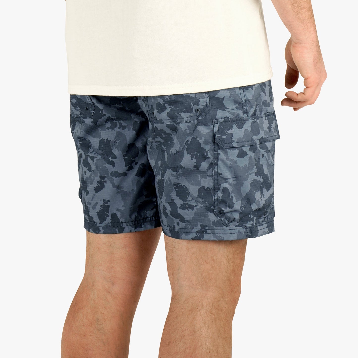 Deckhand Camo Shorts