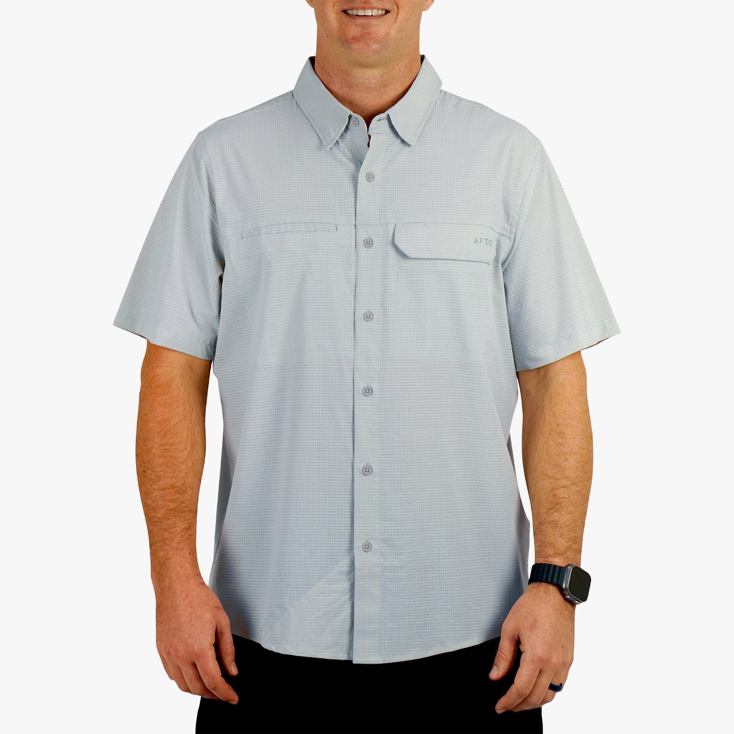 Air-O Mesh SS Button Down Shirt