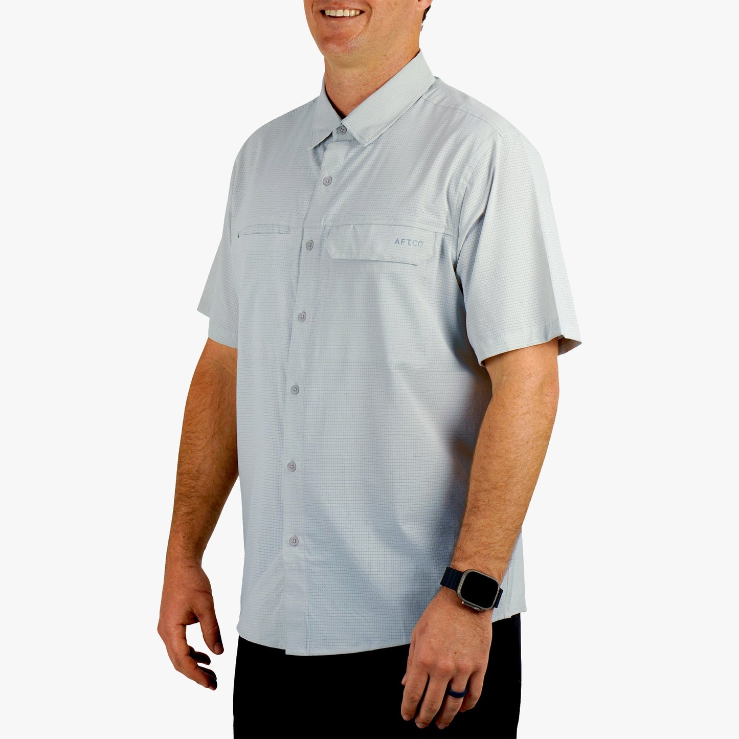 Air-O Mesh SS Button Down Shirt