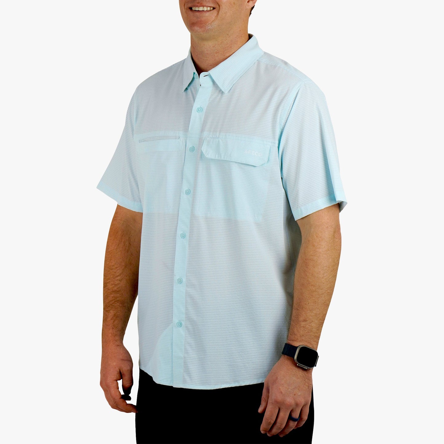 Air-O Mesh SS Button Down Shirt