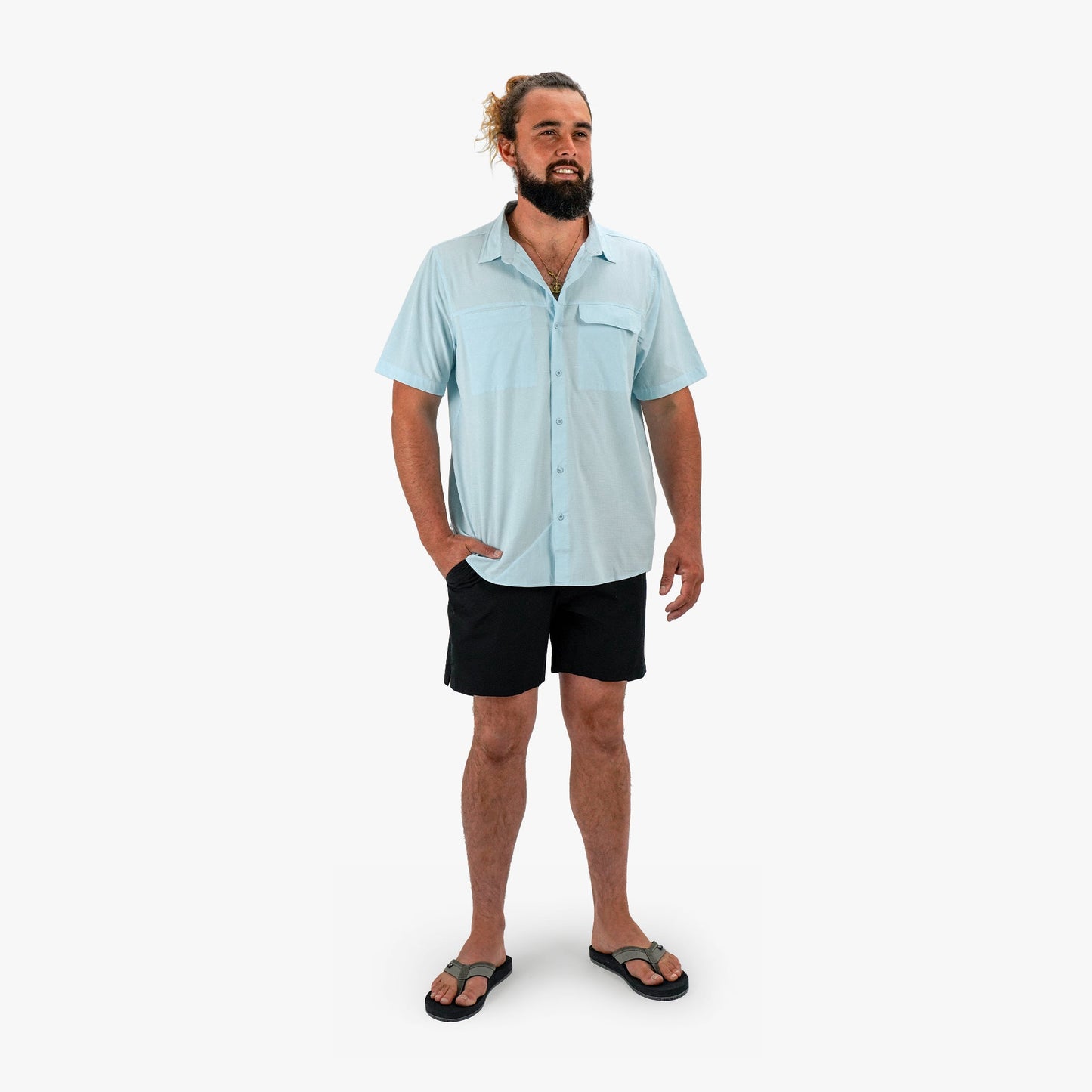 Air-O Mesh SS Button Down Shirt