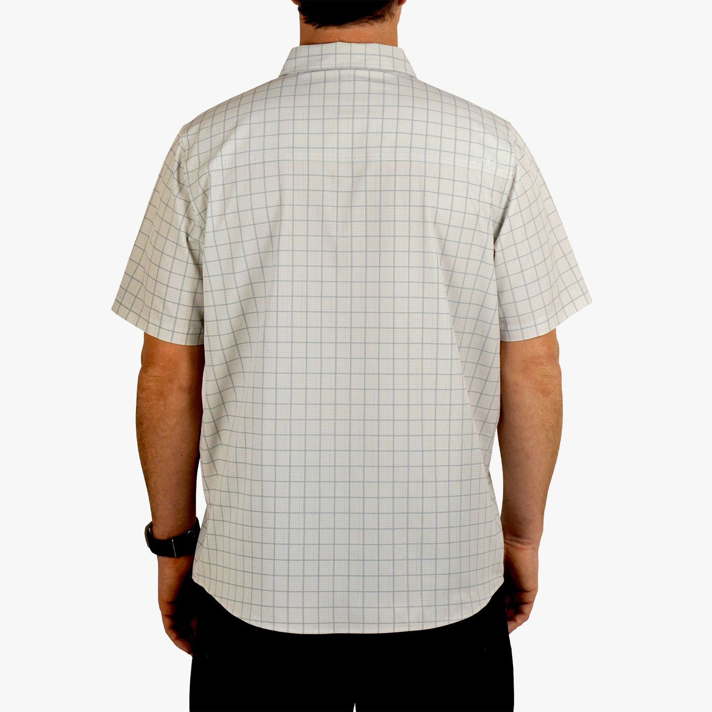 Air-O Mesh Printed SS Button Down Shirt