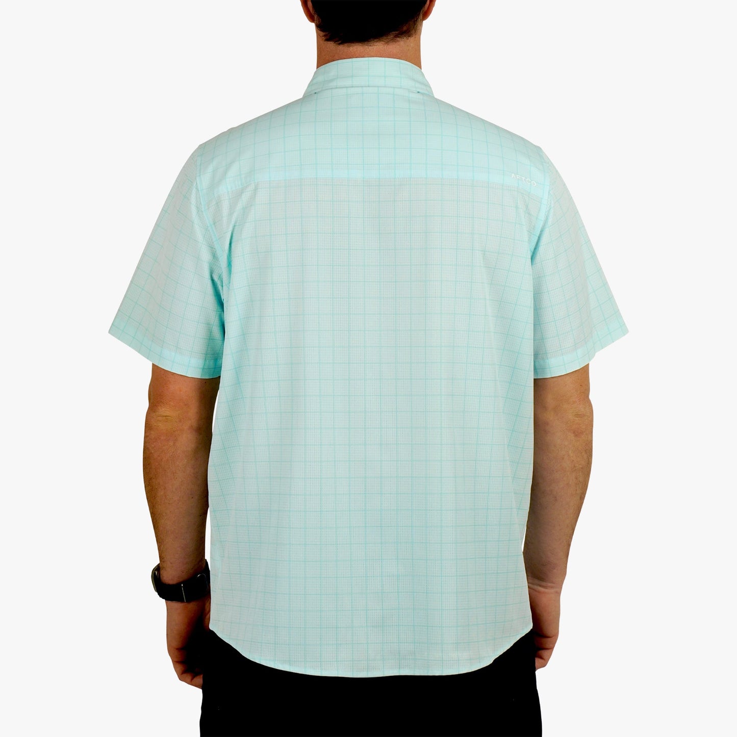 Air-O Mesh Printed SS Button Down Shirt