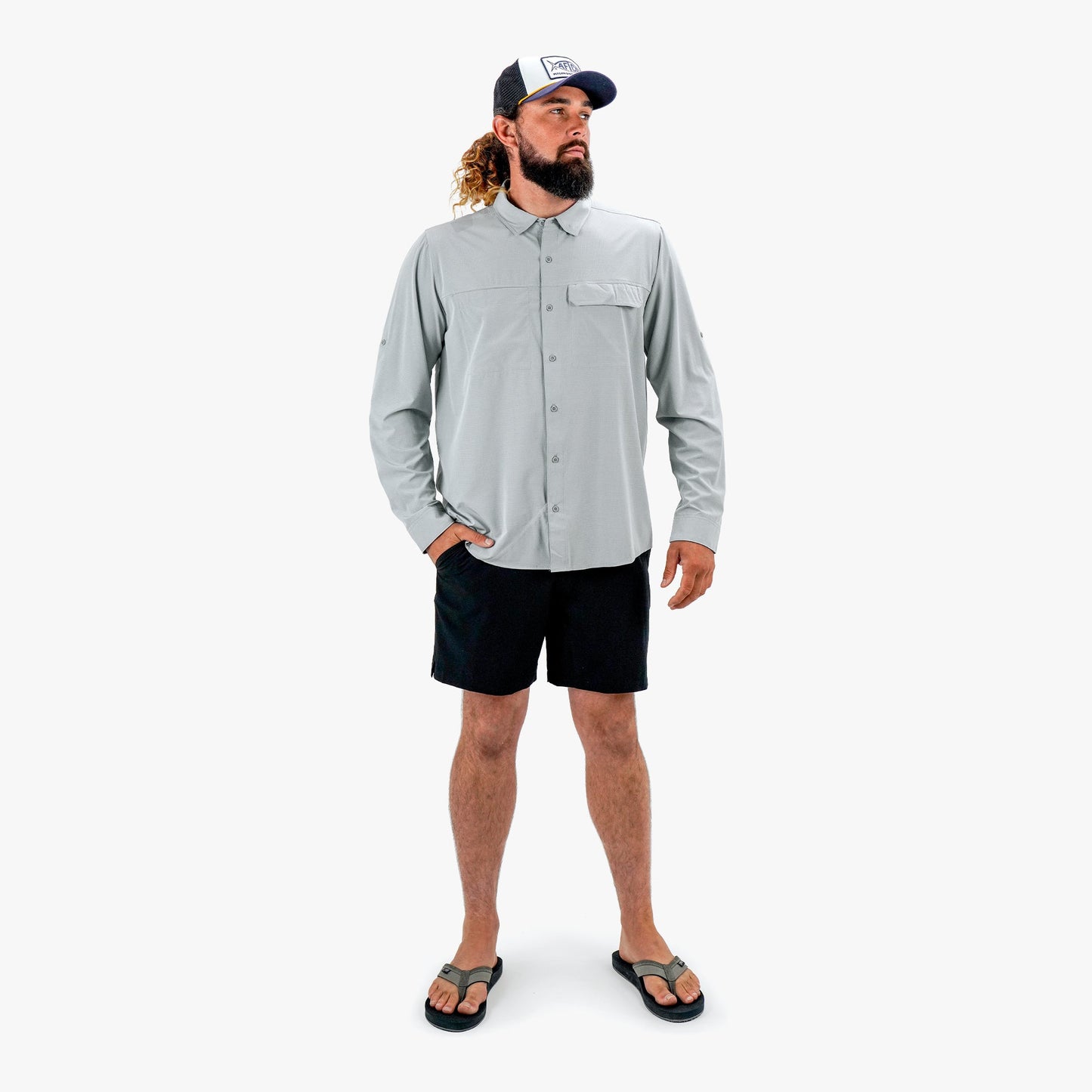 Air-O Mesh LS Button Down Shirt