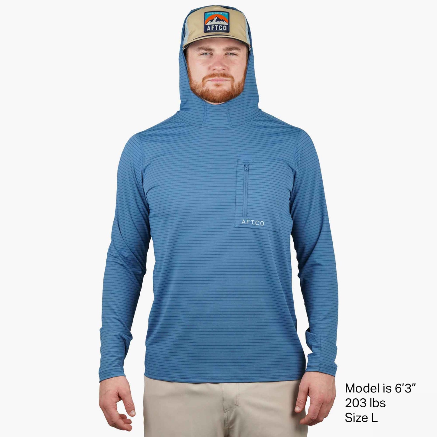 Channel Hooded Performance Shirt