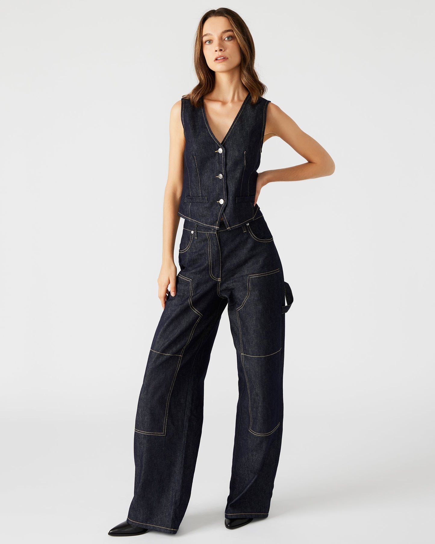 SELENE DENIM VEST
