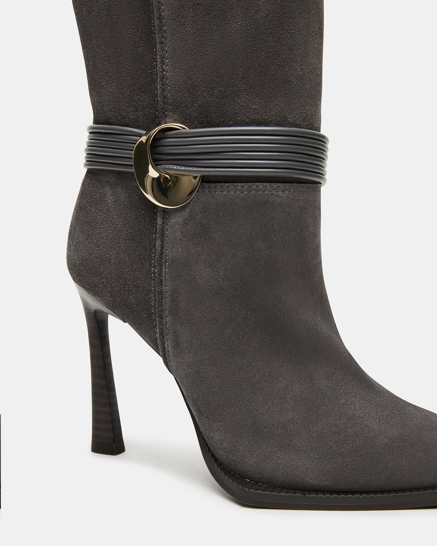 KYNDALL GREY SUEDE