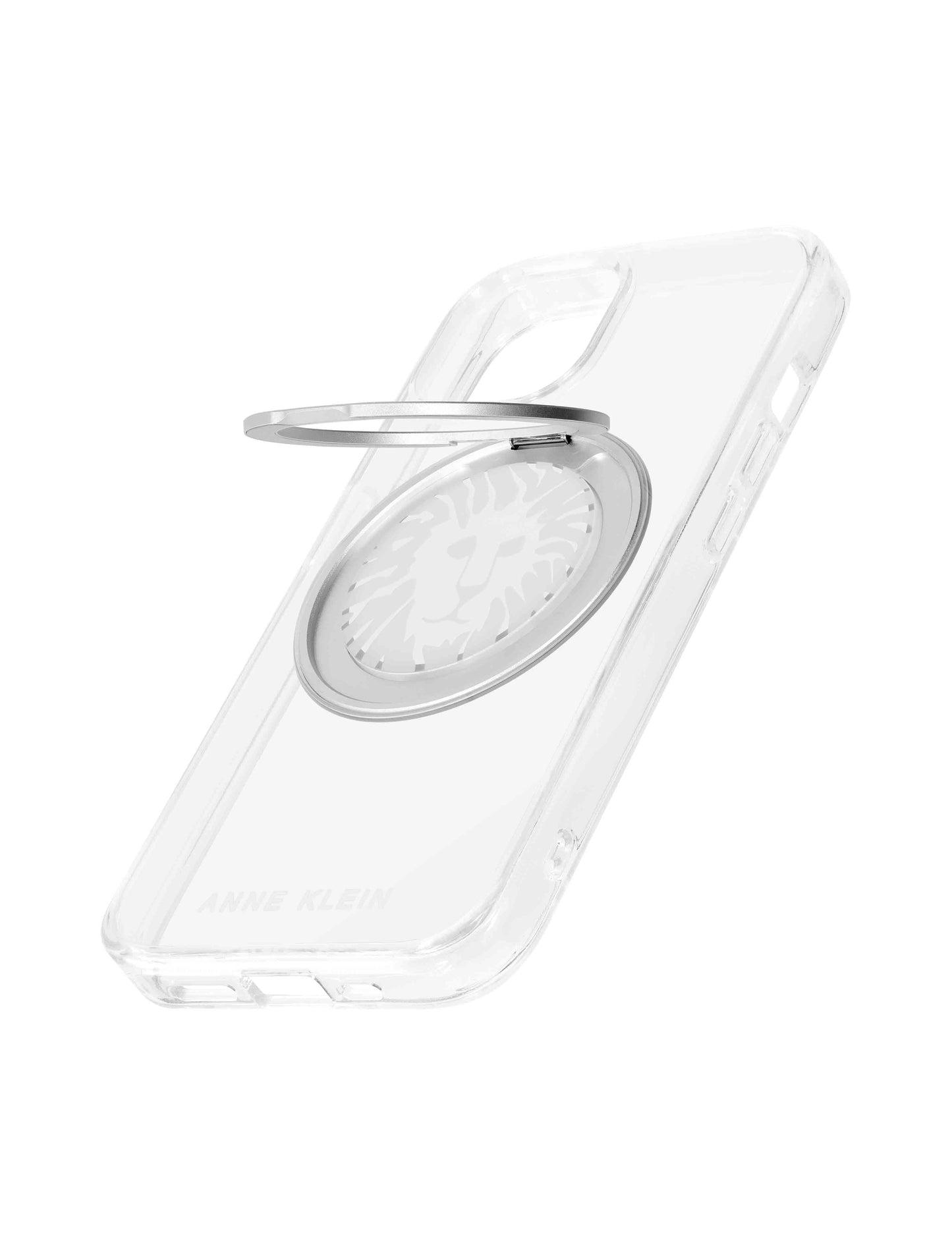 Protective Plastic Case with Rotating Ring for iPhone® 15