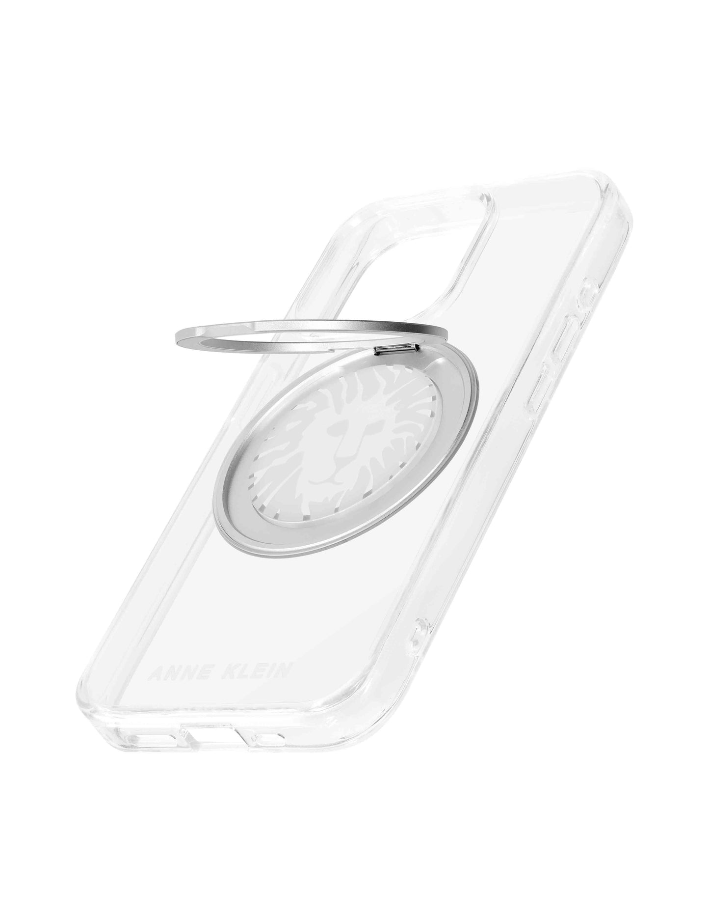 Protective Plastic Case with Rotating Ring for iPhone® 15 Pro Max