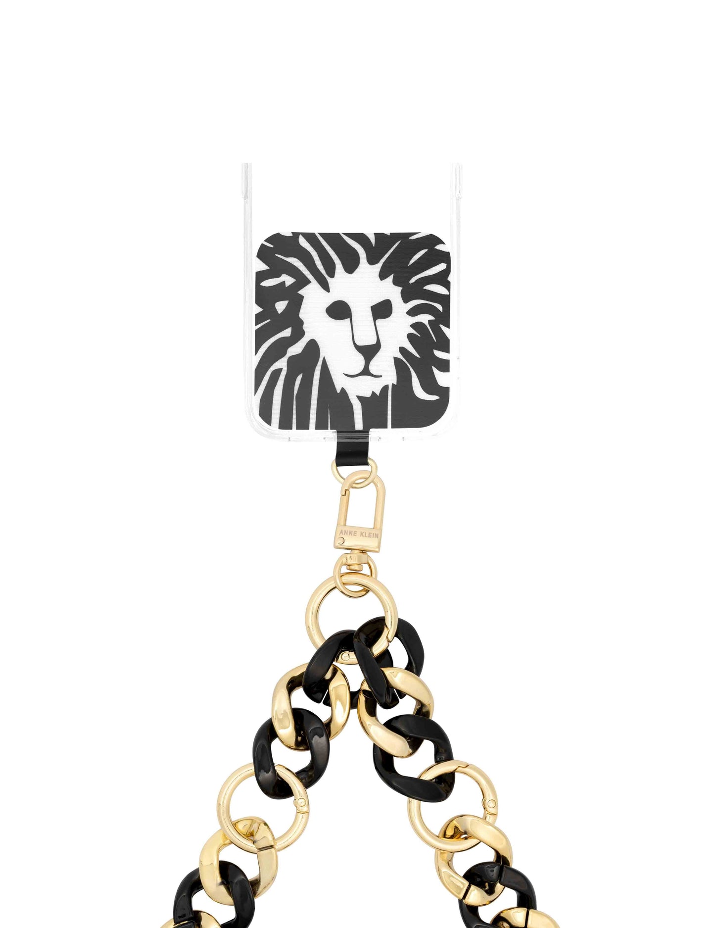 Acetate and Metal Chain Link Crossbody for iPhone®