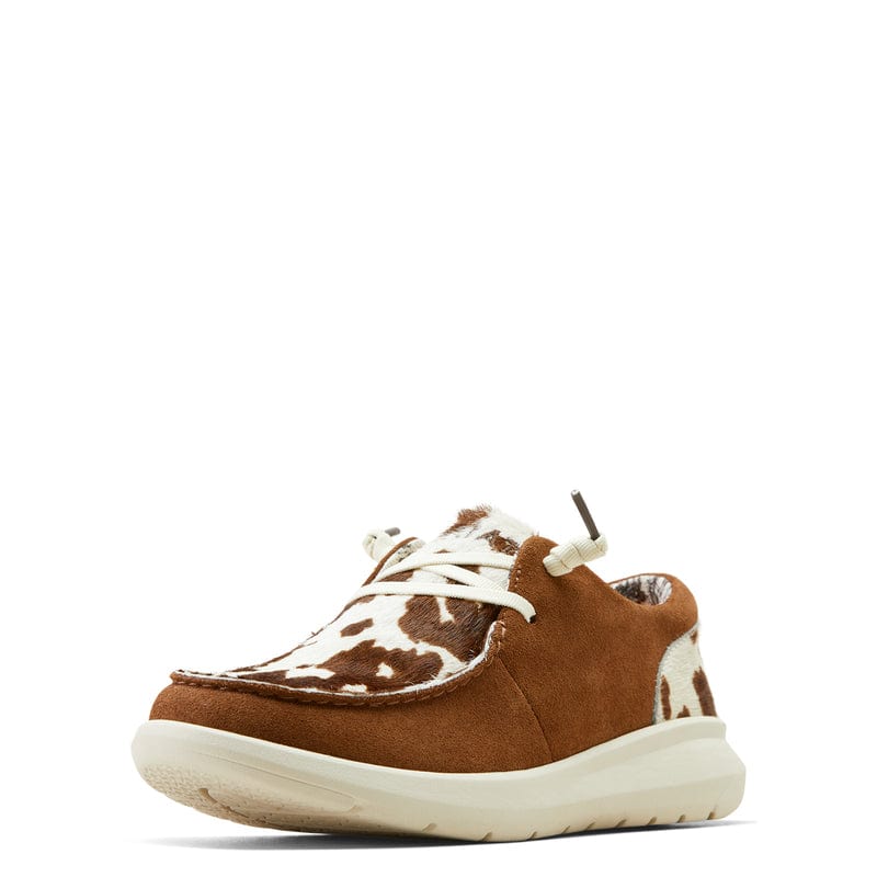 Ariat Women's Hilo Ginger Suede Cow Hair Slip On Shoes 10050973
