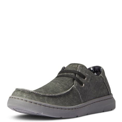 Ariat Men's Hilo Charcoal Canvas Slip On Shoes 10038391