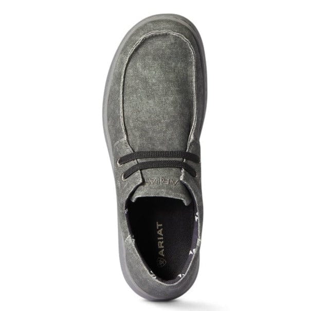 Ariat Men's Hilo Charcoal Canvas Slip On Shoes 10038391