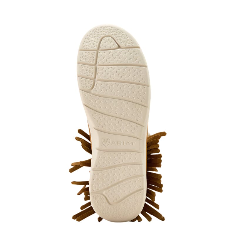 Ariat Women's Hilo Wheat Suede High Top Fringe Shoe 10061166