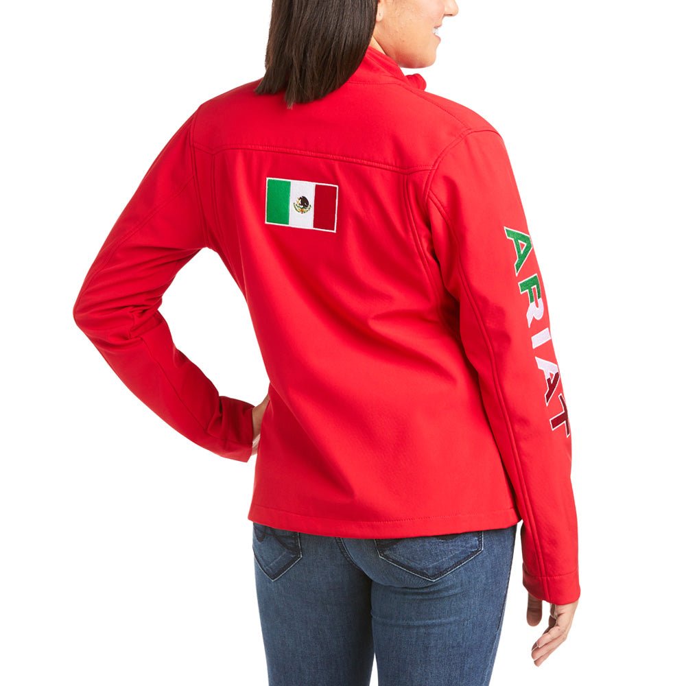 Classic Team Softshell Mexico Full Zip Jacket - SundialClassic Team Softshell Mexico Full Zip Jacket