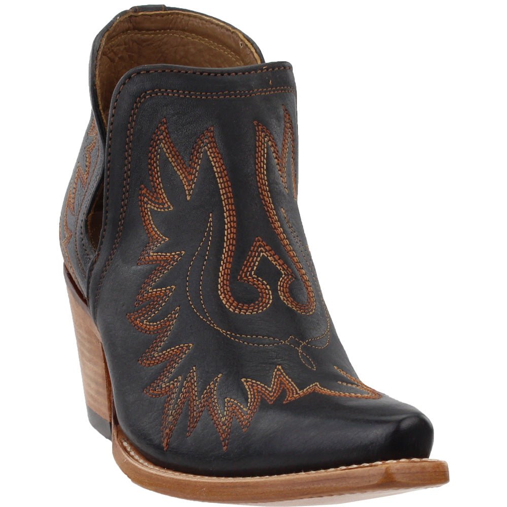 Dixon Embroidered Snip Toe Cowboy Booties - SundialDixon Embroidered Snip Toe Cowboy Booties